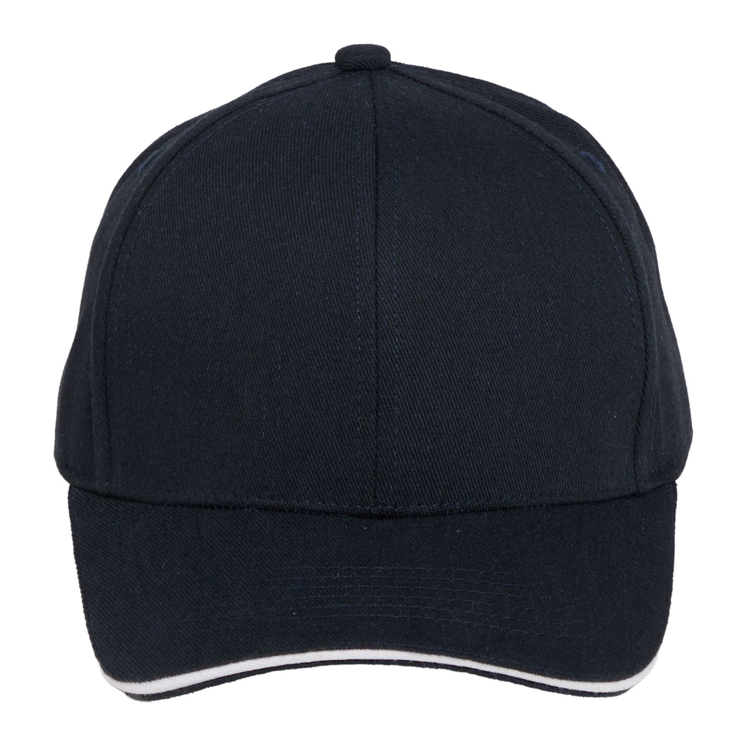 Recycled Cotton Twill 6 Panel Split Peak Ballcap 2