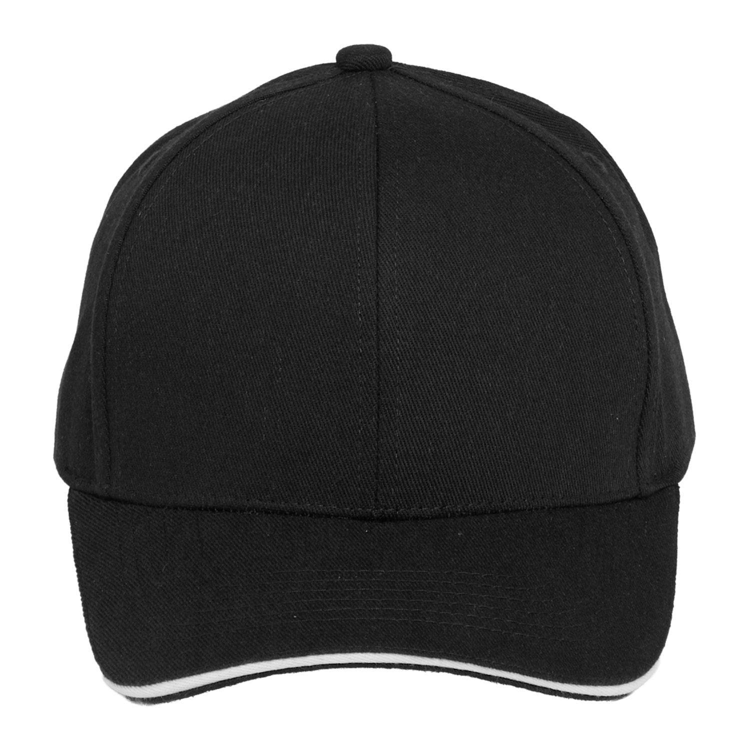 Recycled Cotton Twill 6 Panel Split Peak Ballcap 2