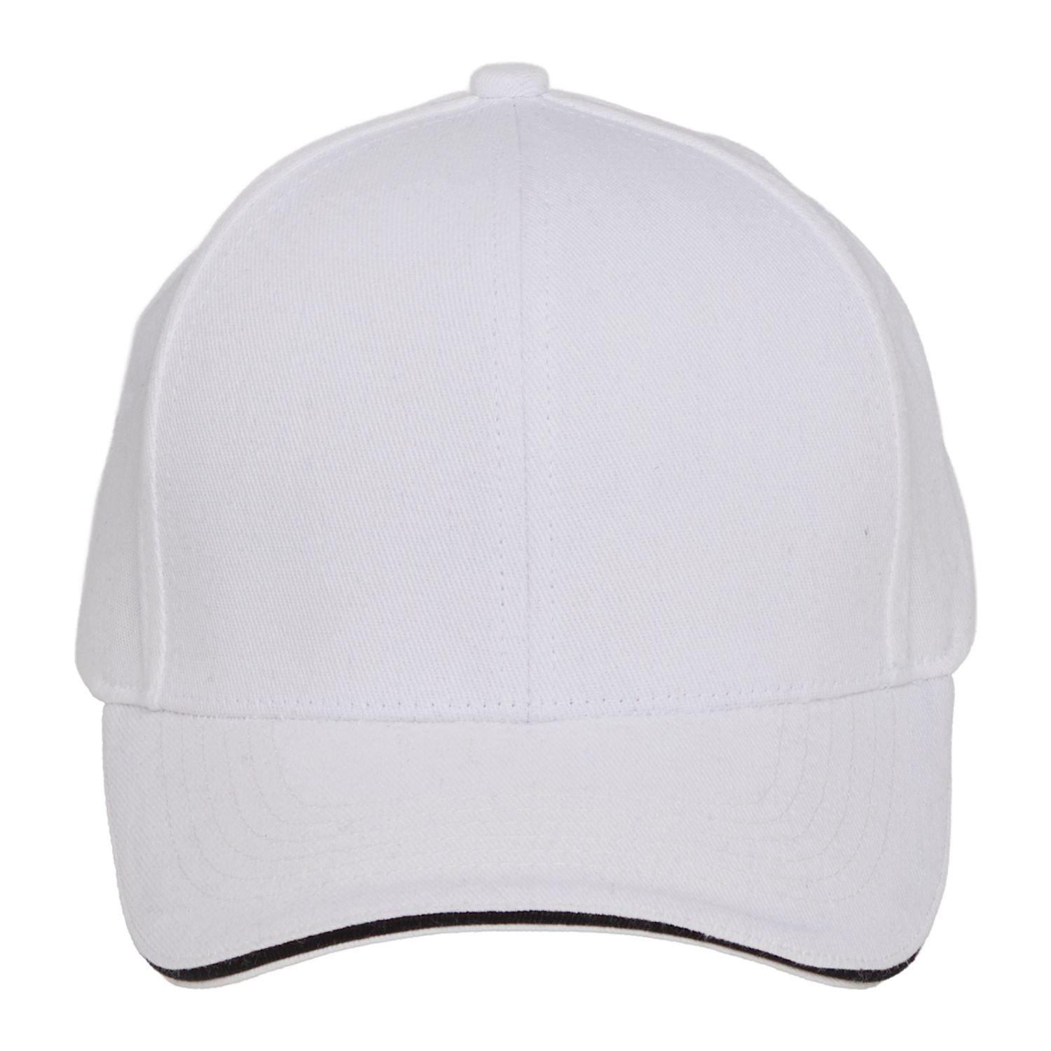 Recycled Cotton Twill 6 Panel Split Peak Ballcap 2