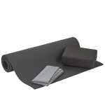 Beginner Yoga Set 3 Piece - 1631-25BKAngle-Right Beginner Yoga Set 3 Piece - 1631-25BKAngle-Right