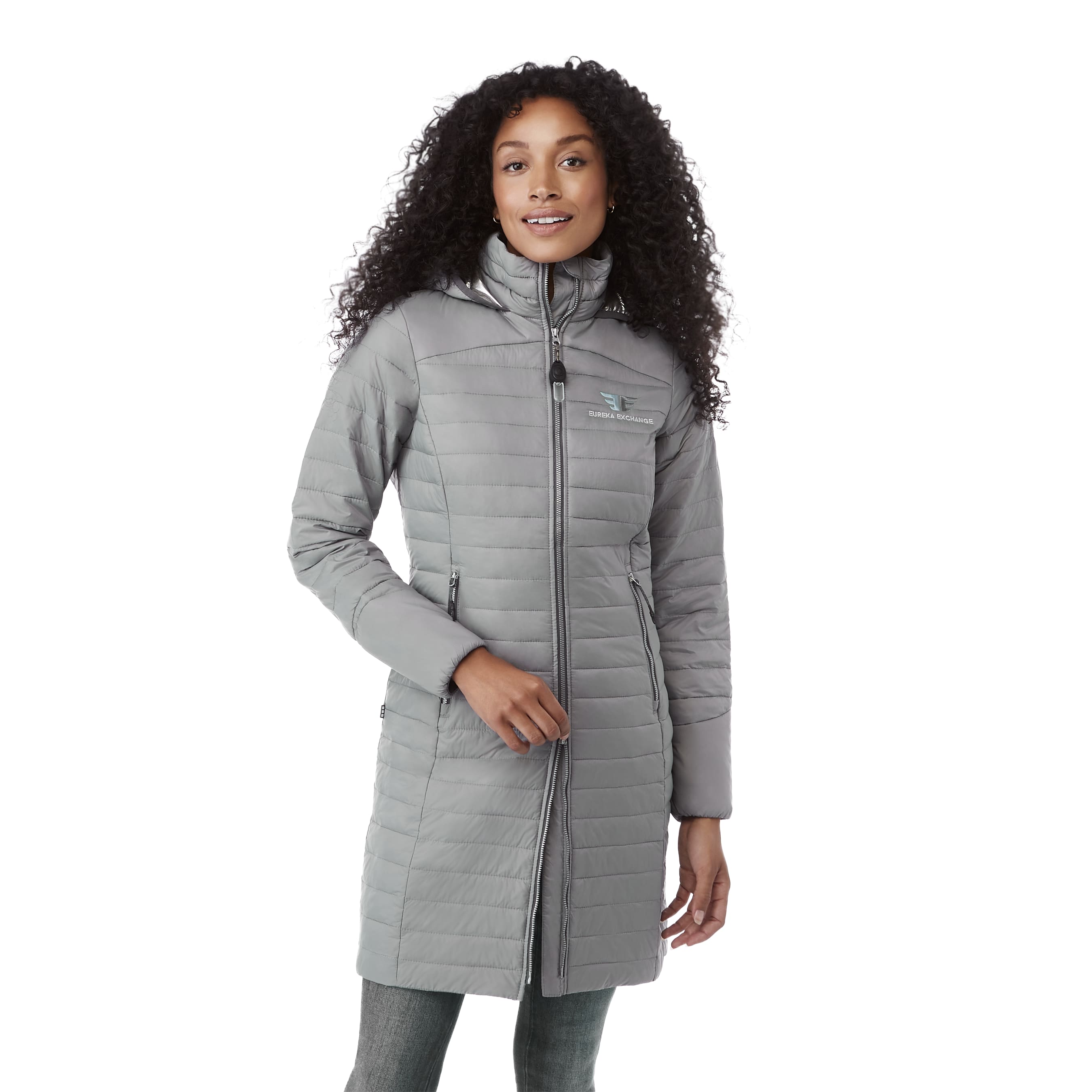 Women's SILVERTON Long Lightweight Packable Insulated Puff Jacket 1