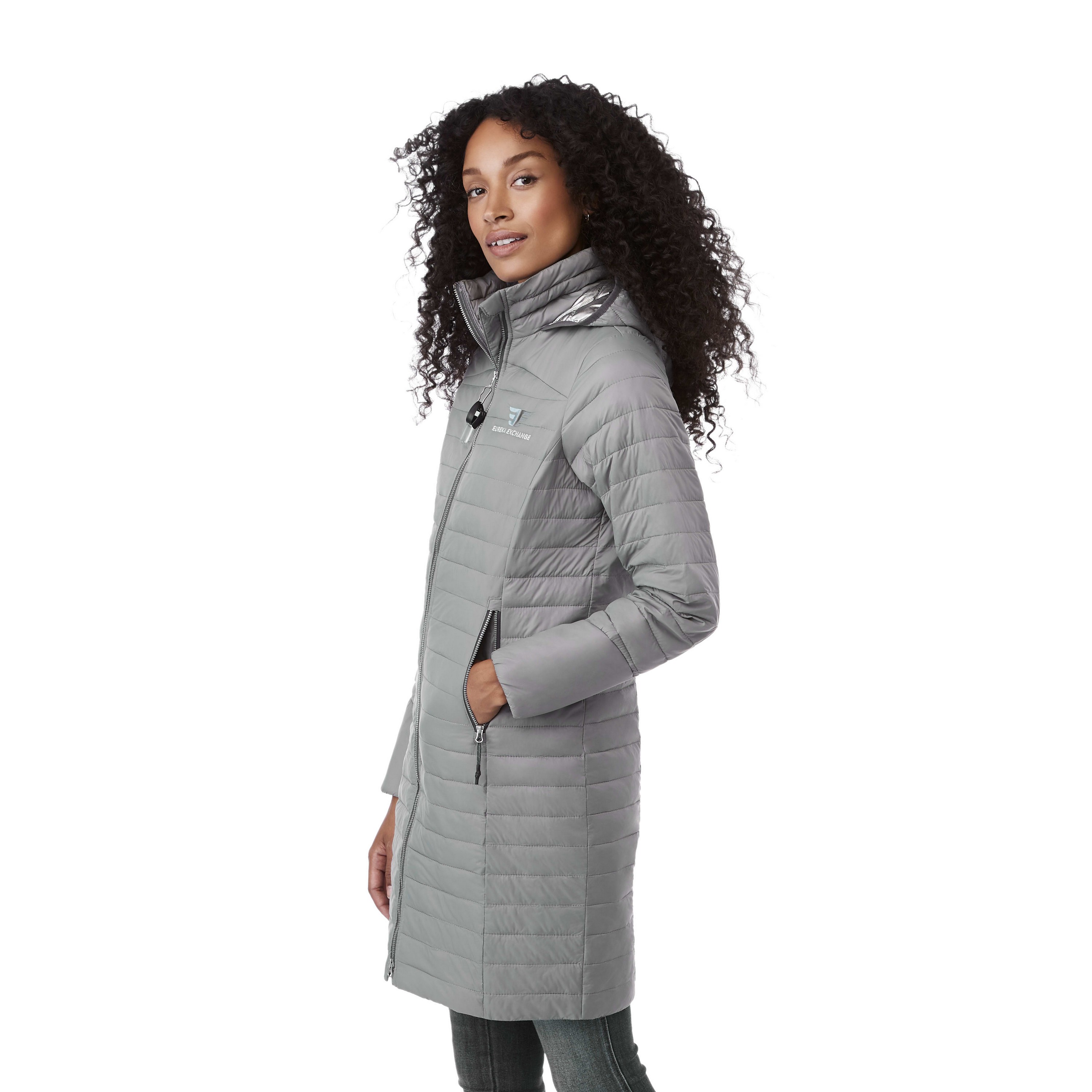 Women's SILVERTON Long Lightweight Packable Insulated Puff Jacket 1