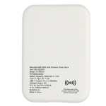 Recycled ABS 3000 mAh Wireless Power Bank - SM-2832WHAngle-Right Recycled ABS 3000 mAh Wireless Power Bank - SM-2832WHAngle-Right