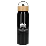 Billy 26oz Eco-Friendly Aluminum Bottle W/ FSC® 100% Bamboo Lid 1 Billy 26oz Eco-Friendly Aluminum Bottle W/ FSC® 100% Bamboo Lid 1