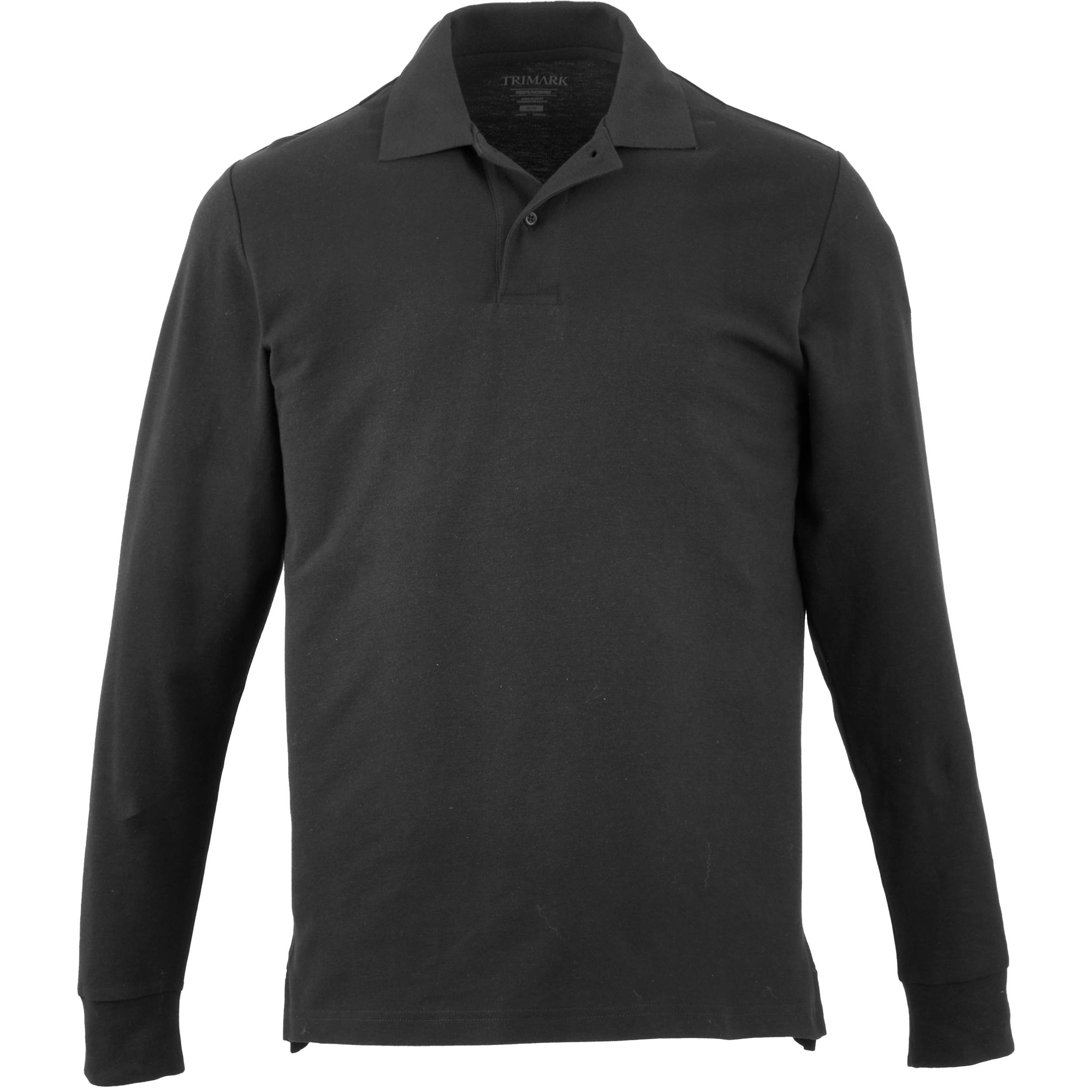 Men's PALO Long Sleeve 100% Cotton Pique Polo 1