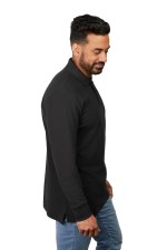 Men's PALO Long Sleeve 100% Cotton Pique Polo - TM16649995Right-Side Men's PALO Long Sleeve 100% Cotton Pique Polo - TM16649995Right-Side