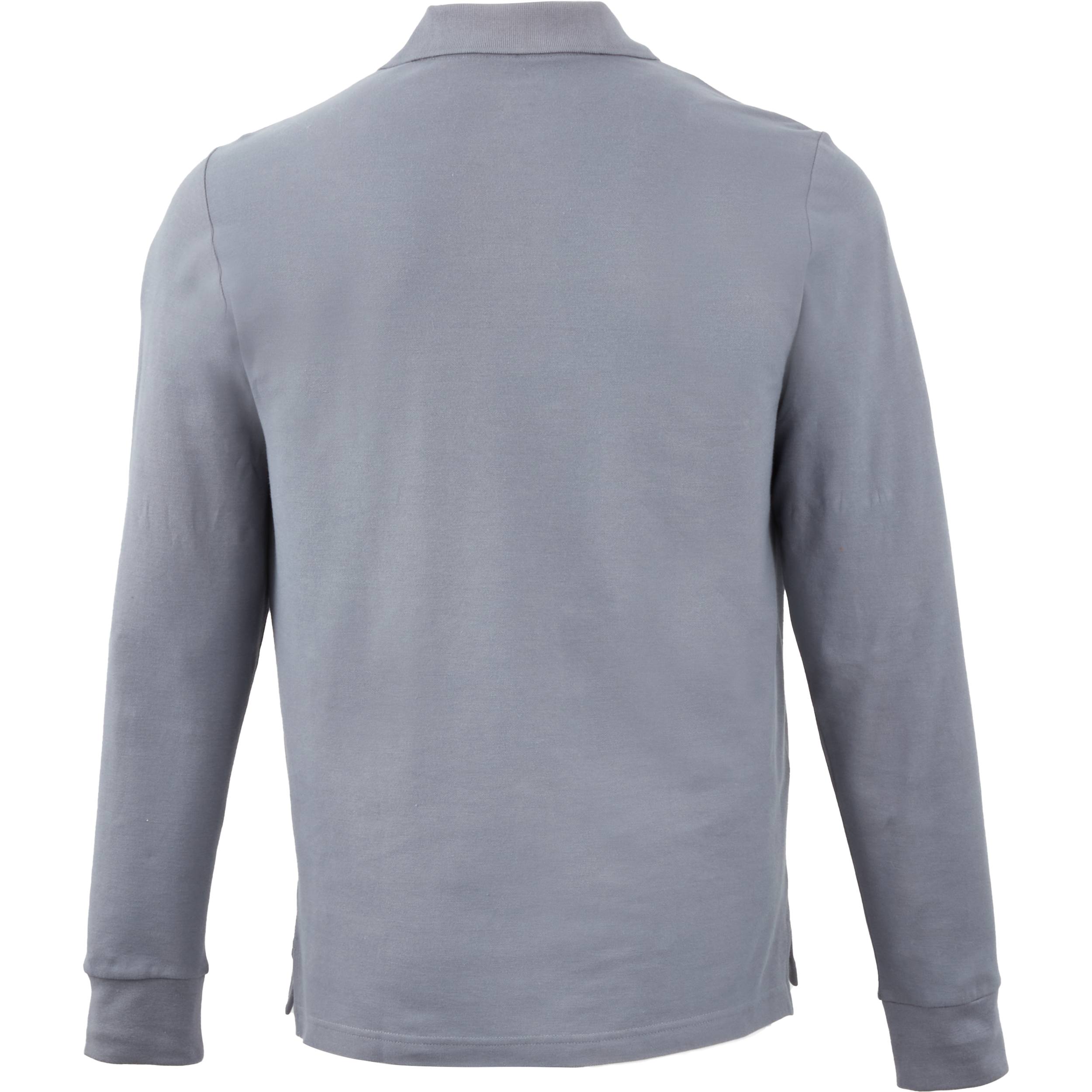 Men's PALO Long Sleeve 100% Cotton Pique Polo 1