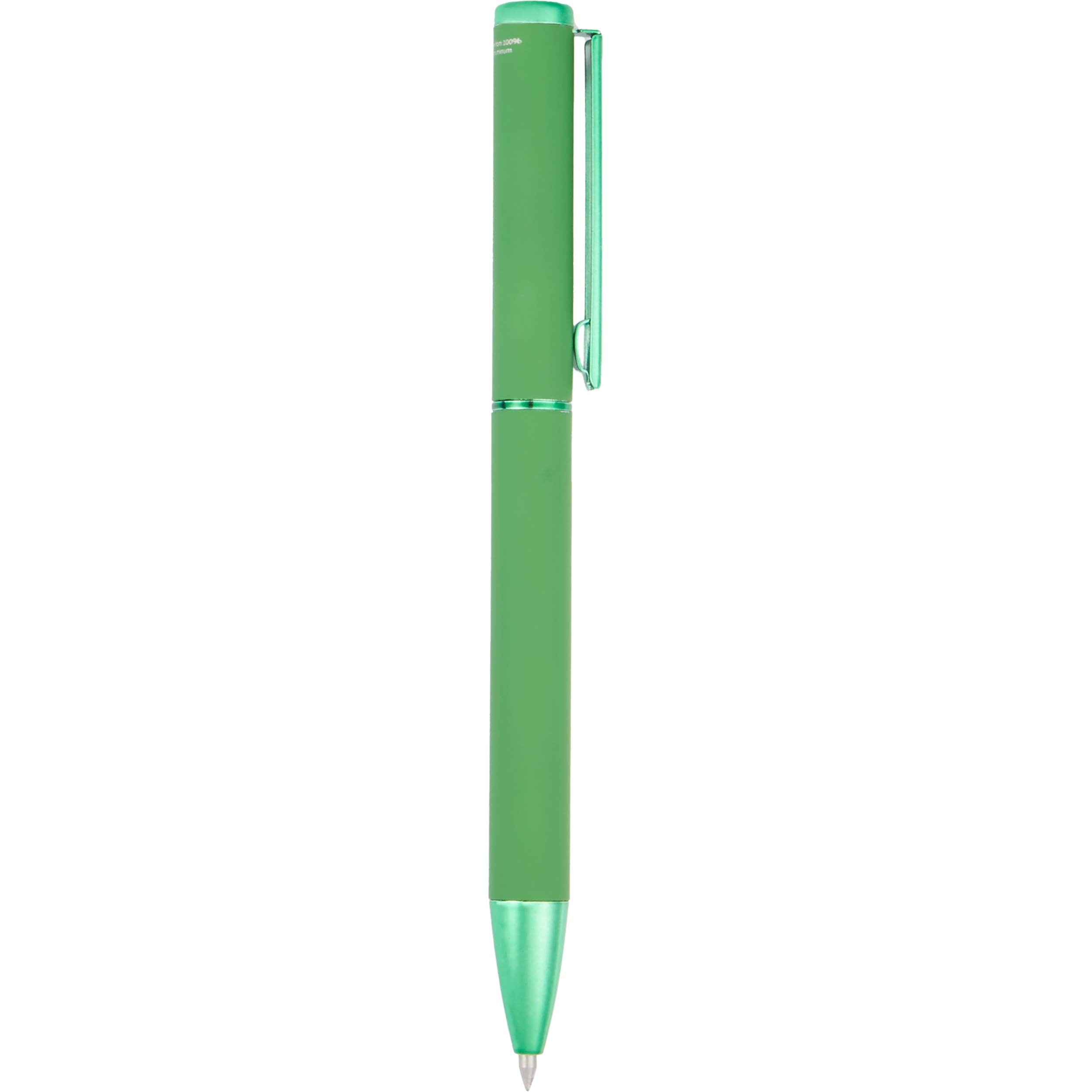 Harper Soft Touch Recycled Aluminum Gel Pen 1