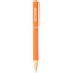 Harper Soft Touch Recycled Aluminum Gel Pen - SM-5204ORFront Harper Soft Touch Recycled Aluminum Gel Pen - SM-5204ORFront