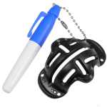 Golf Ball Stencil with Marker - 1401-47RYLAngle-Right Golf Ball Stencil with Marker - 1401-47RYLAngle-Right