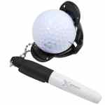 Golf Ball Stencil with Marker - 1401-47BKAngle-Left Golf Ball Stencil with Marker - 1401-47BKAngle-Left