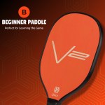 Onix V2 Pickleball Paddle - 1801-01ORAngle-Left Onix V2 Pickleball Paddle - 1801-01ORAngle-Left