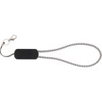 Wrist Link 5-in-1 65W PD Charging Cable Lanyard - 7143-90BKSLBack Wrist Link 5-in-1 65W PD Charging Cable Lanyard - 7143-90BKSLBack