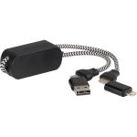 Wrist Link 5-in-1 65W PD Charging Cable Lanyard - 7143-90BKSLFront Wrist Link 5-in-1 65W PD Charging Cable Lanyard - 7143-90BKSLFront