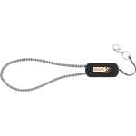 Wrist Link 5-in-1 65W PD Charging Cable Lanyard - 7143-90BKSLFront Wrist Link 5-in-1 65W PD Charging Cable Lanyard - 7143-90BKSLFront