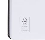 5" x 7" FSC® Recycled Pebble Hard Bound Journal - 2900-59BKFront 5" x 7" FSC® Recycled Pebble Hard Bound Journal - 2900-59BKFront