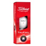 Titleist TruFeel - 3 Pack - 8460-01WHAngle-Right Titleist TruFeel - 3 Pack - 8460-01WHAngle-Right