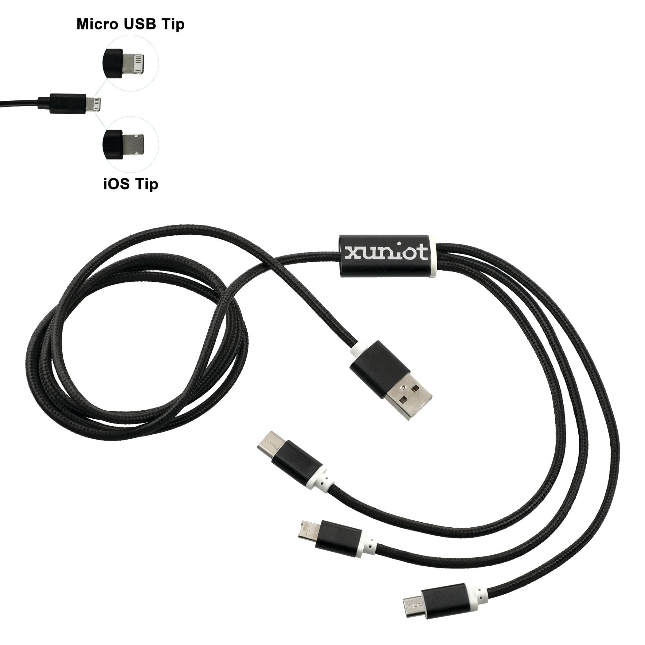 Realm 3-in-1 Long Charging Cable 1