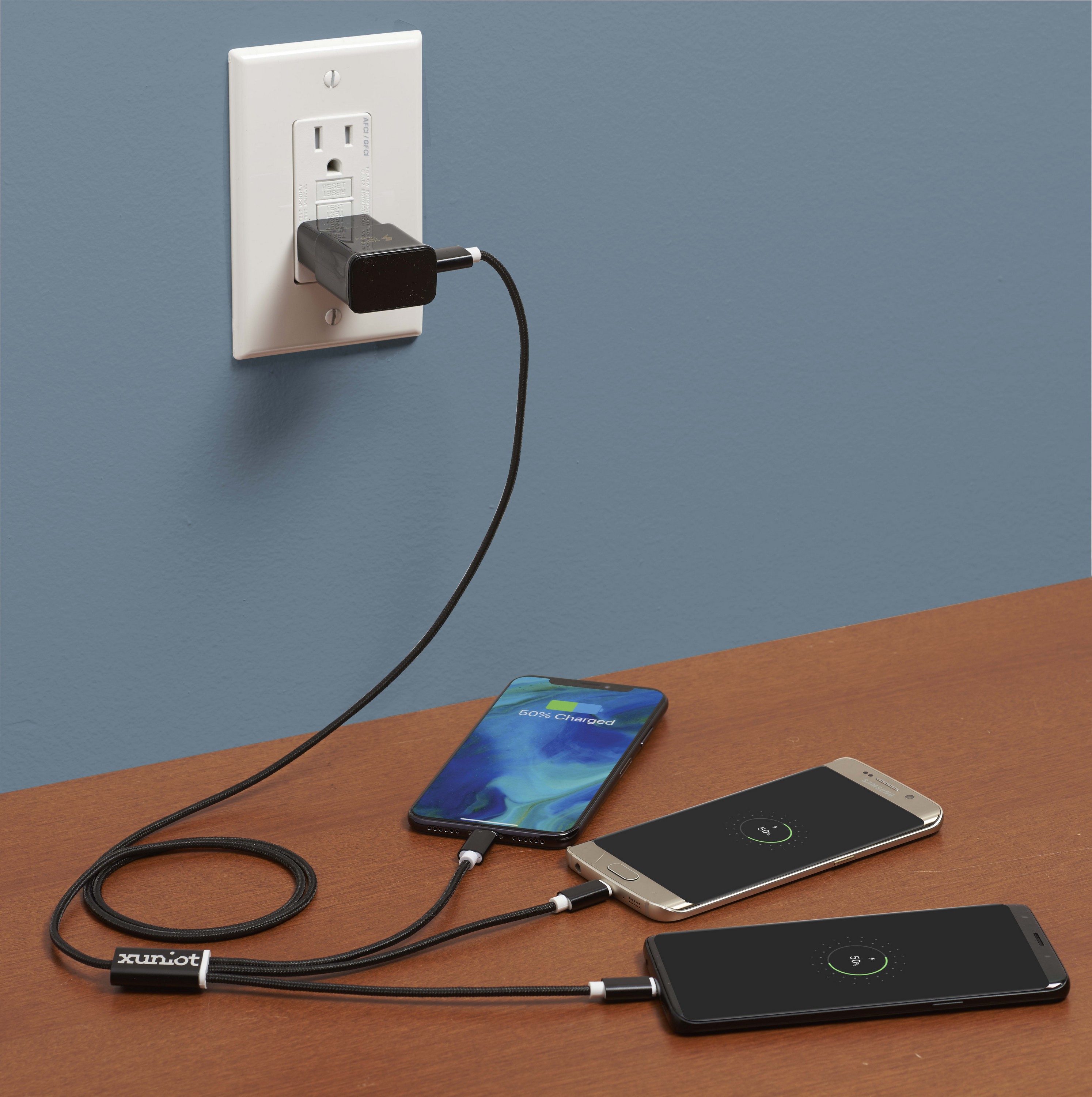 Realm 3-in-1 Long Charging Cable 1