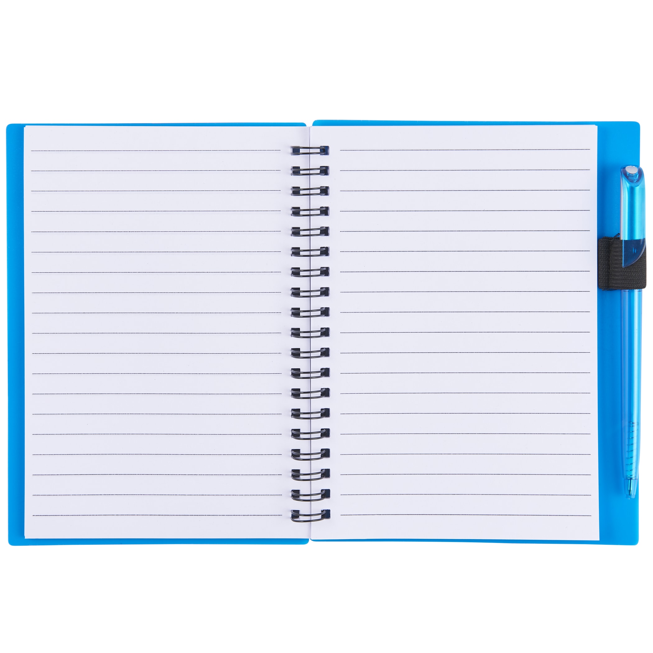 5.5'' x 7'' FSC® Mix Star Spiral Notebook with Pen 1
