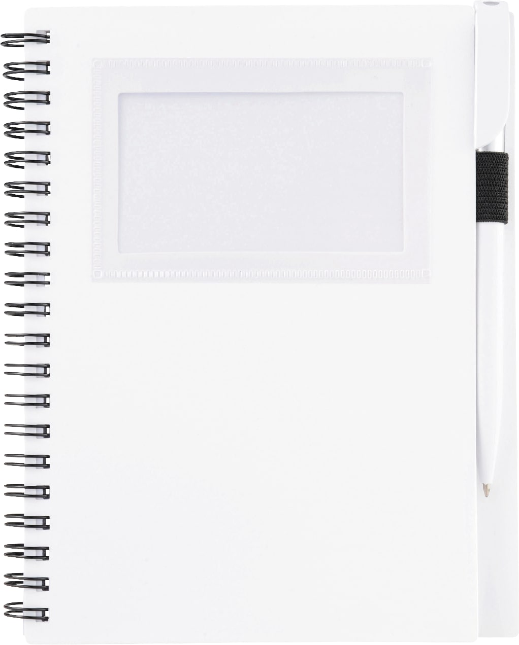 5.5'' x 7'' FSC® Mix Star Spiral Notebook with Pen 1