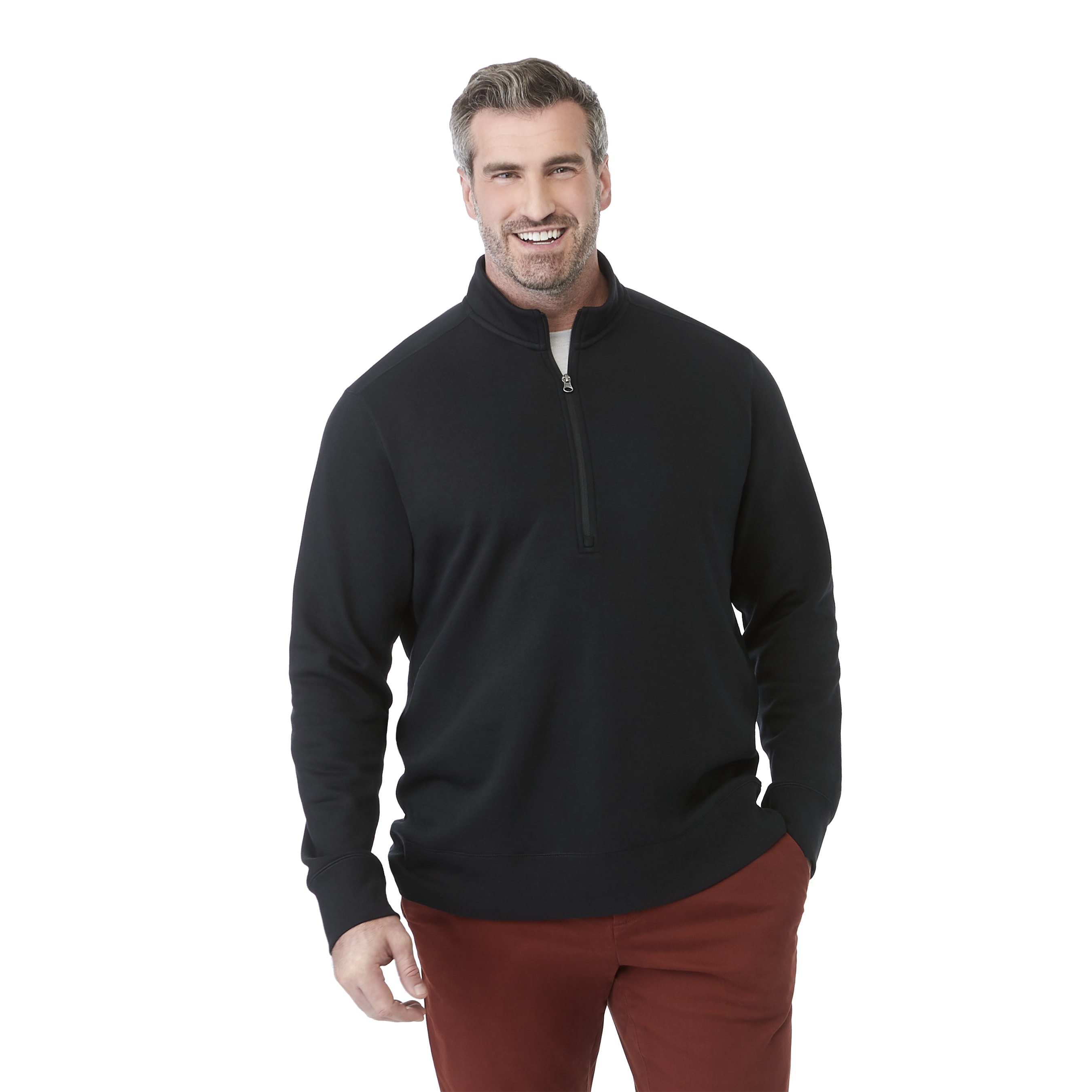 Men's DAYTON Classic Fleece Half Zip Pullover 1