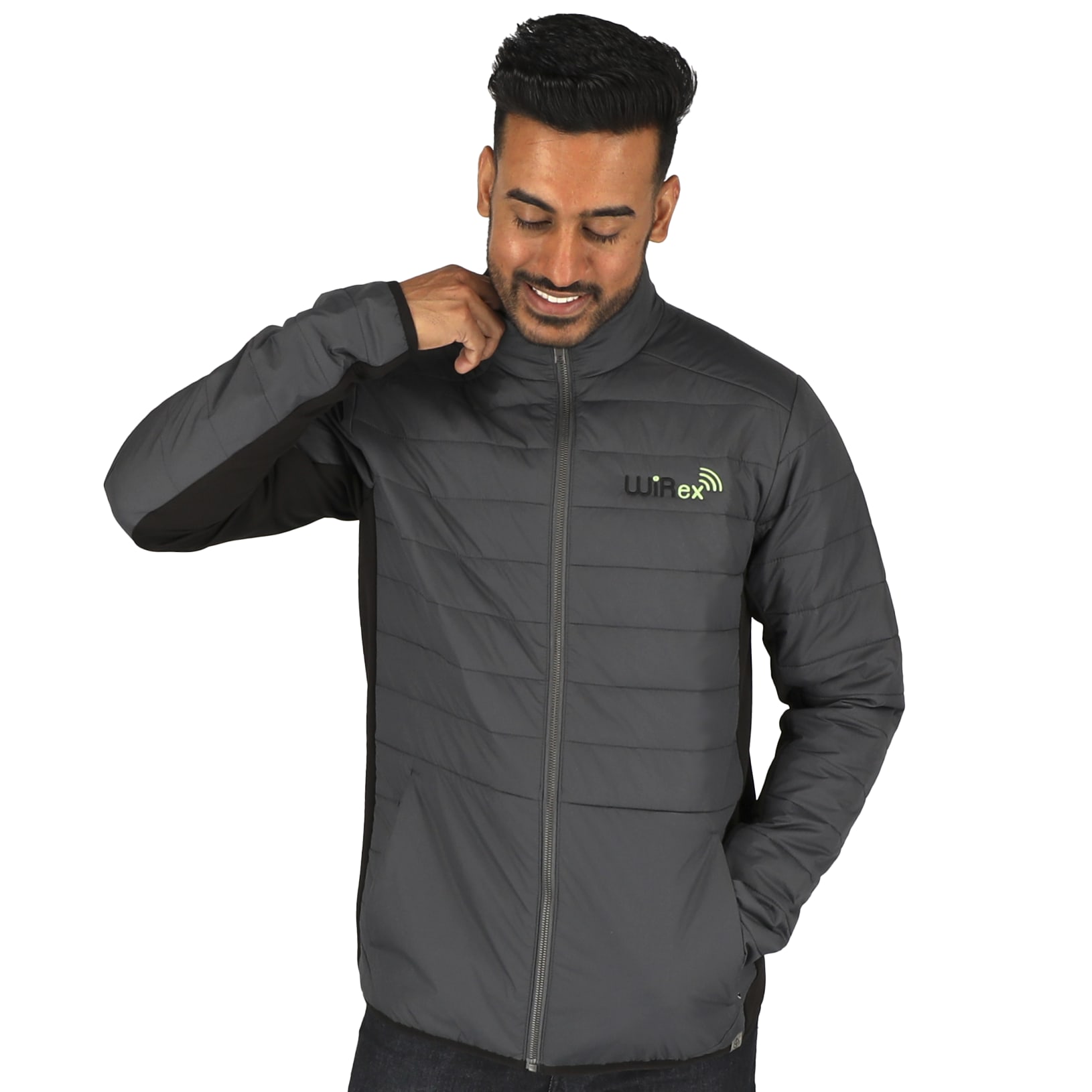 Mens GENEVA Eco Hybrid Insulated Jacket 1