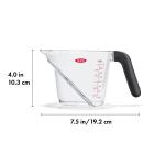OXO 2-Cup Angled Measuring Cup - 1990-01CLFront OXO 2-Cup Angled Measuring Cup - 1990-01CLFront