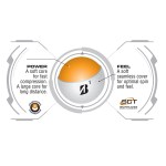 Bridgestone E 6 Soft Golf Balls - 3 Pack - 9905-06WHFront Bridgestone E 6 Soft Golf Balls - 3 Pack - 9905-06WHFront