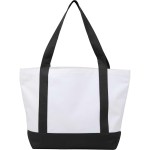 Oversized RPET Canvas Tote Bag - 7901-51BKBack Oversized RPET Canvas Tote Bag - 7901-51BKBack