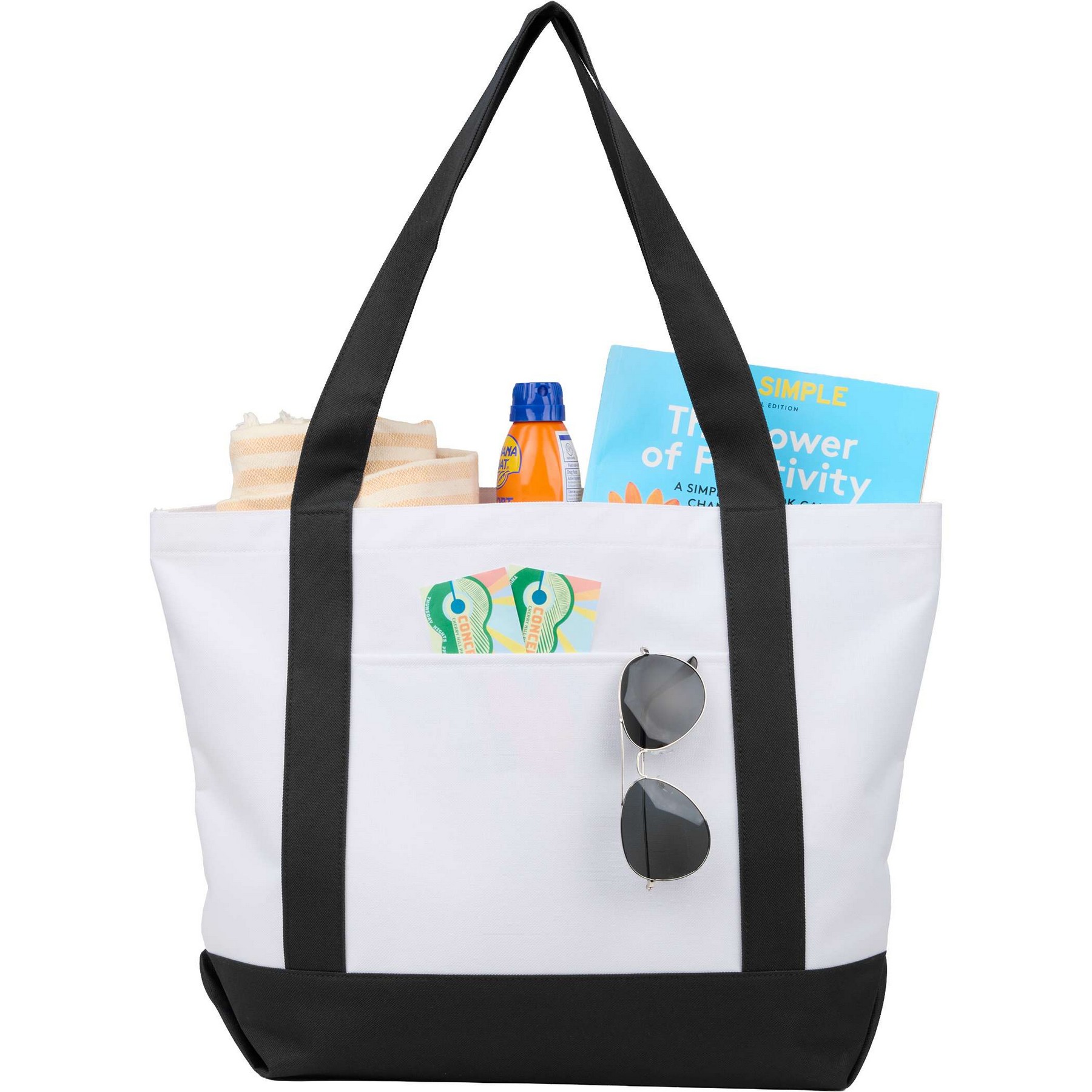Oversized RPET Canvas Tote Bag 1