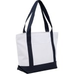 Oversized RPET Canvas Tote Bag - 7901-51NYAngle-Right Oversized RPET Canvas Tote Bag - 7901-51NYAngle-Right