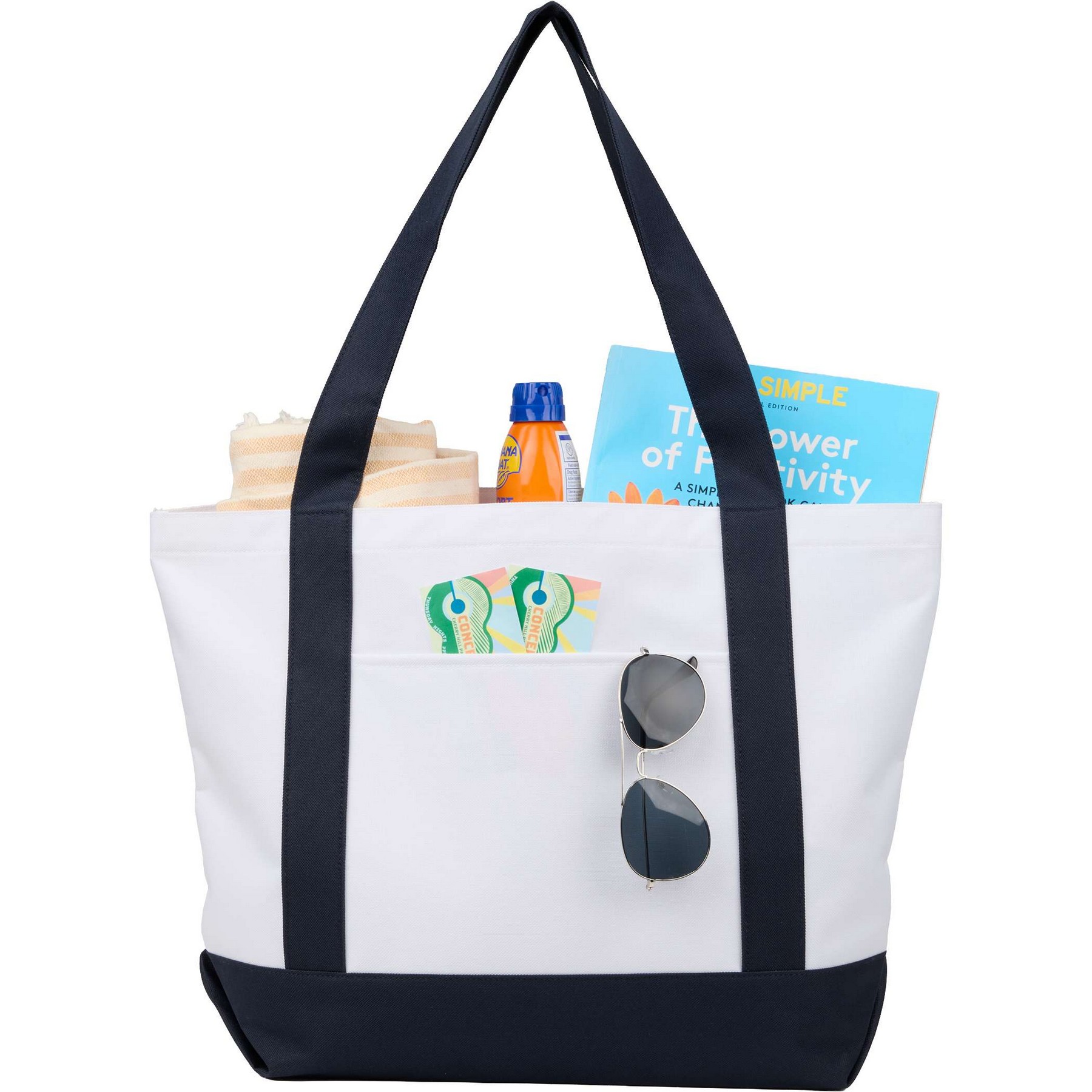 Oversized RPET Canvas Tote Bag 1