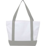 Oversized RPET Canvas Tote Bag - 7901-51GYBack Oversized RPET Canvas Tote Bag - 7901-51GYBack
