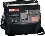 Slope 15'' Computer Messenger Bag - 6655-19BKFront Slope 15'' Computer Messenger Bag - 6655-19BKFront