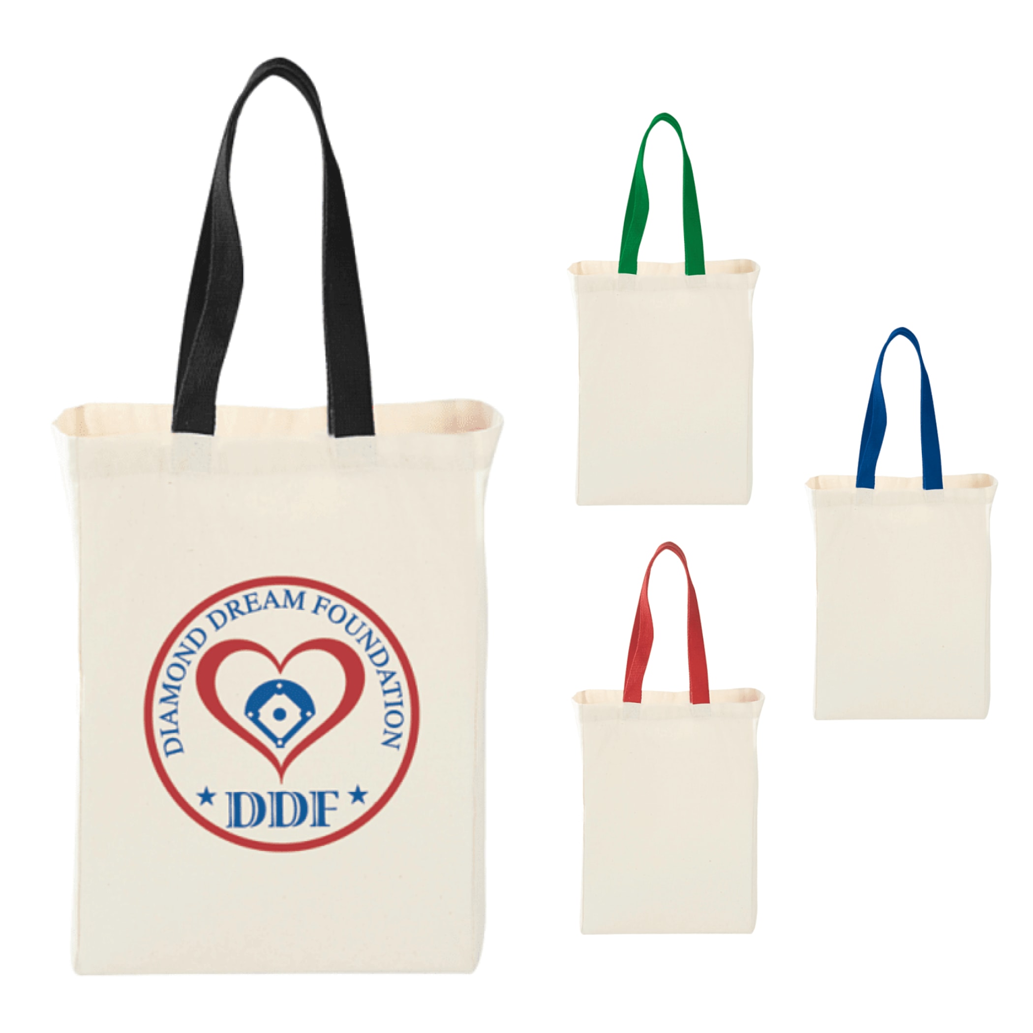 Nebraska 5oz Cotton Canvas Grocery Tote 1
