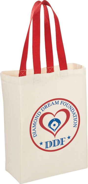 Nebraska 5oz Cotton Canvas Grocery Tote 1