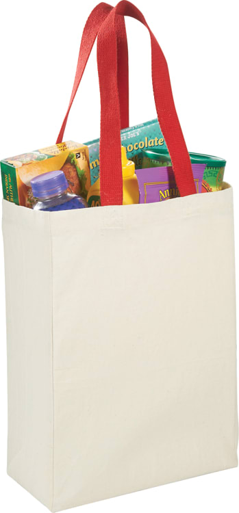 Nebraska 5oz Cotton Canvas Grocery Tote 1