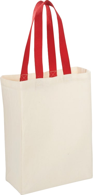 Nebraska 5oz Cotton Canvas Grocery Tote 1