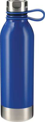 Perth Single-Walled Stainless Steel 25oz Sports Water Bottle - SM-6975BLFront Perth Single-Walled Stainless Steel 25oz Sports Water Bottle - SM-6975BLFront