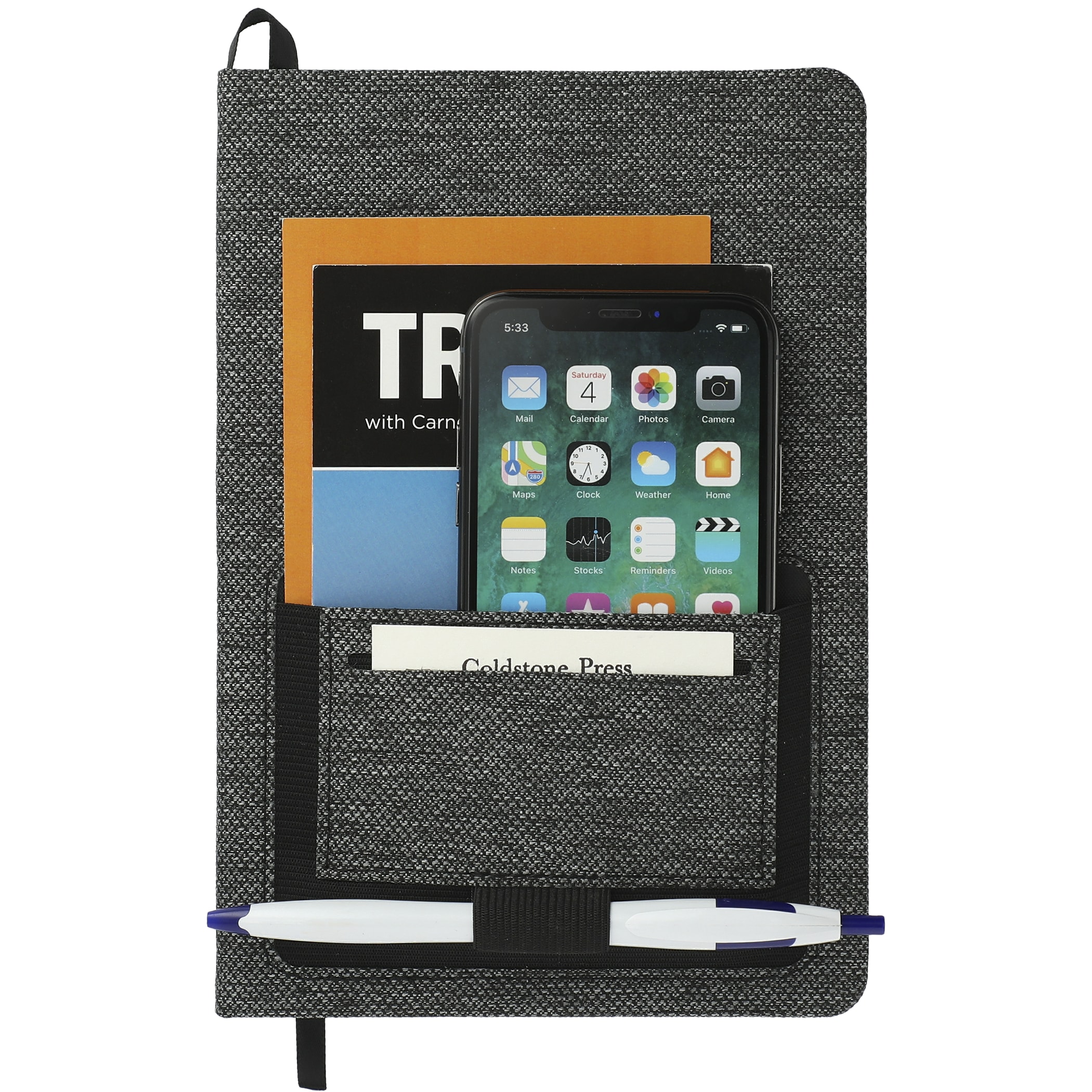 5.5'' x 8.5'' FSC® Mix Vila rPET Bound Notebook 1