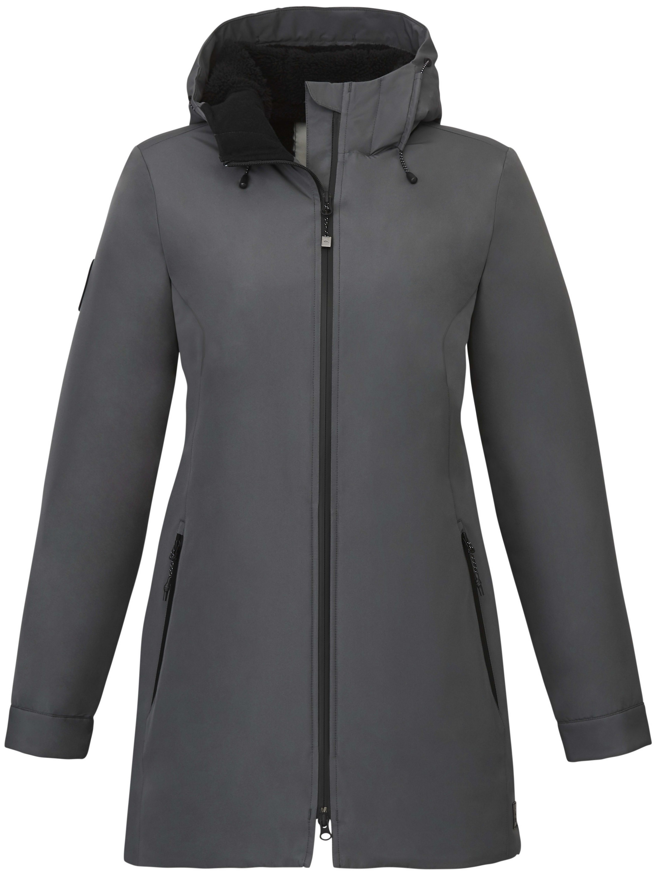Women's Roots73 ROCKGLEN Eco Waterproof Insulated Sherpa Fleece Lined Jacket with Hood 2