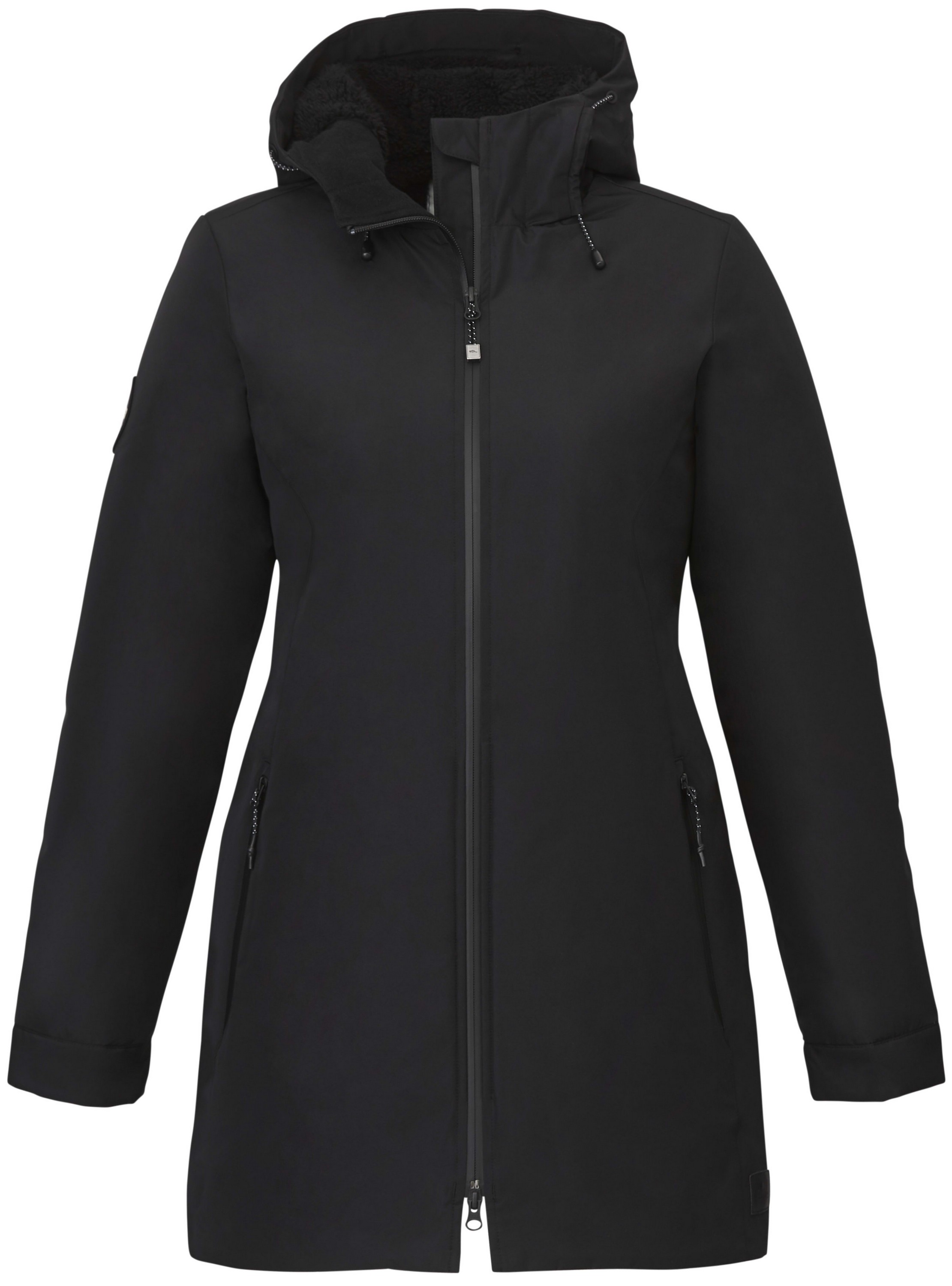 Women's Roots73 ROCKGLEN Eco Waterproof Insulated Sherpa Fleece Lined Jacket with Hood 2
