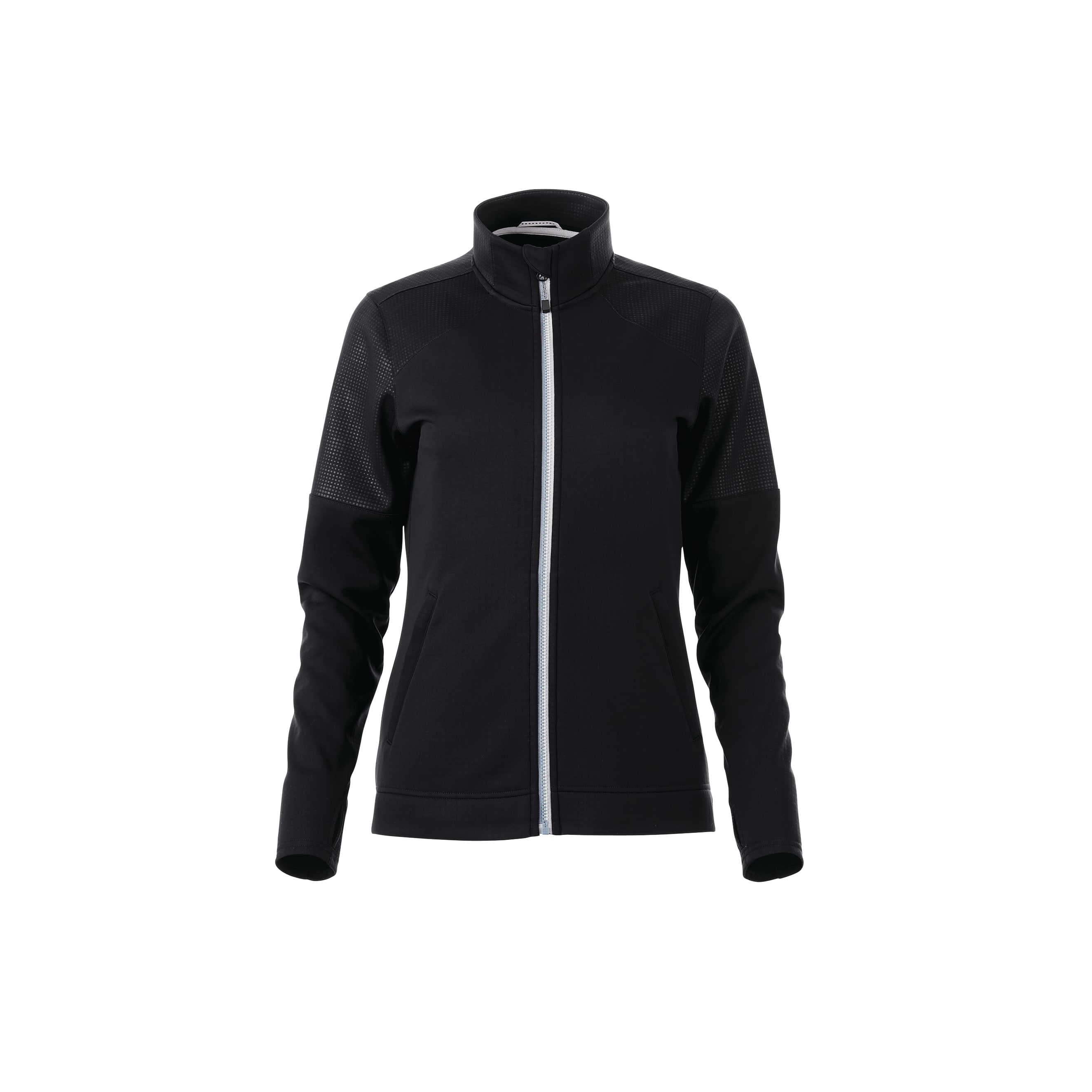 Women's SENGER Knit Full Zip Performance Jacket with Thumb Holes 2