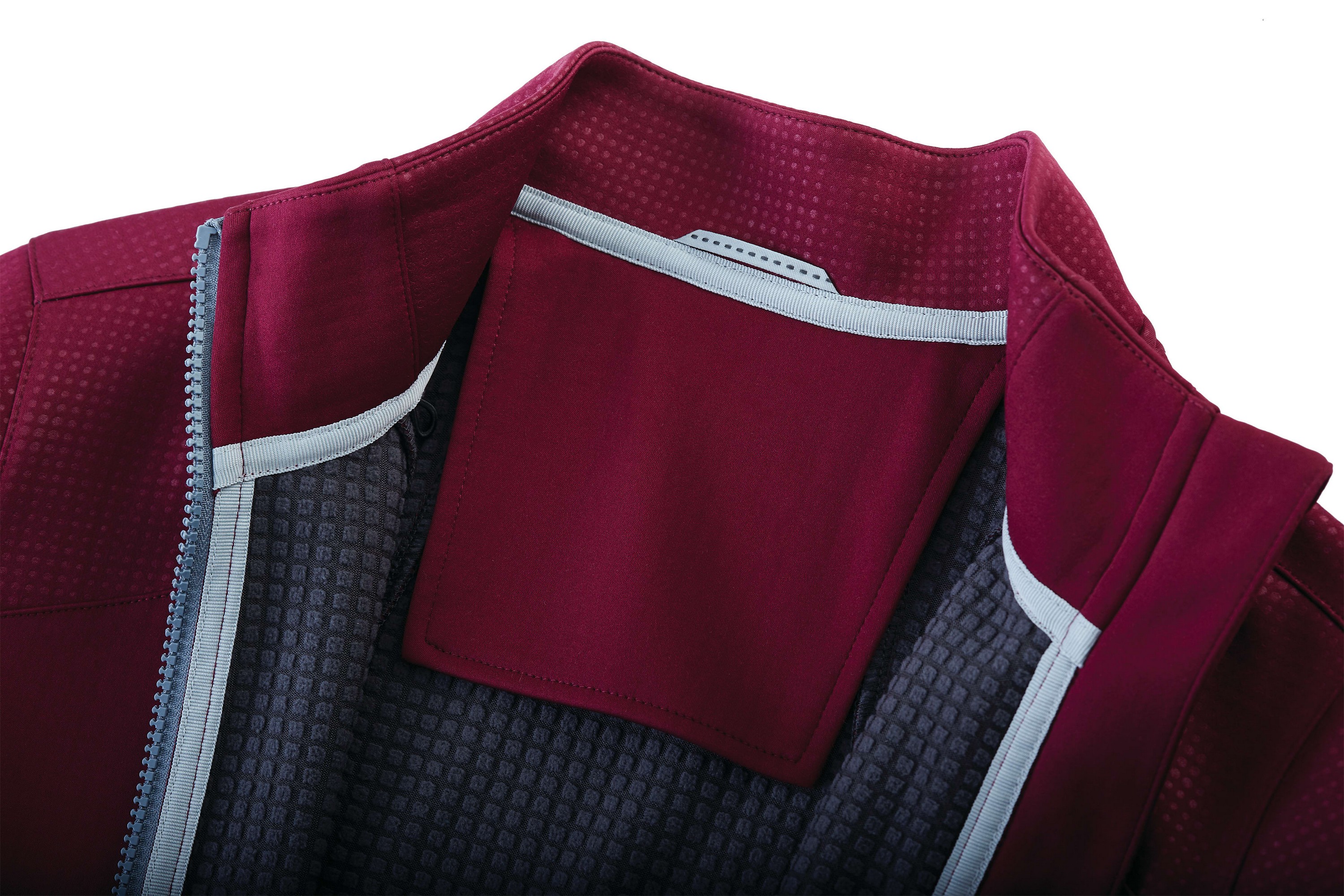 Women's SENGER Knit Full Zip Performance Jacket with Thumb Holes 2