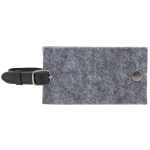 THE GOODS™ Recycled Felt Luggage Tag - SM-5753CAFront THE GOODS™ Recycled Felt Luggage Tag - SM-5753CAFront