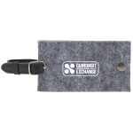 THE GOODS™ Recycled Felt Luggage Tag - SM-5753CAFront THE GOODS™ Recycled Felt Luggage Tag - SM-5753CAFront