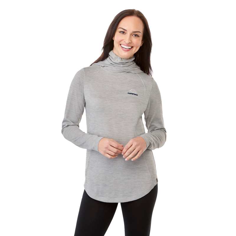 Women%27s SIRA Eco Performance Knit Lightweight Hoodie with Neck Gaiter 1 Women%27s SIRA Eco Performance Knit Lightweight Hoodie with Neck Gaiter 1