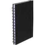 5" x 7" FSC® Recycled Morano Spiral Journal - 2900-58BKAngle-Right 5" x 7" FSC® Recycled Morano Spiral Journal - 2900-58BKAngle-Right