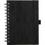 5" x 7" FSC® Recycled Morano Spiral Journal - 2900-58BKFront 5" x 7" FSC® Recycled Morano Spiral Journal - 2900-58BKFront